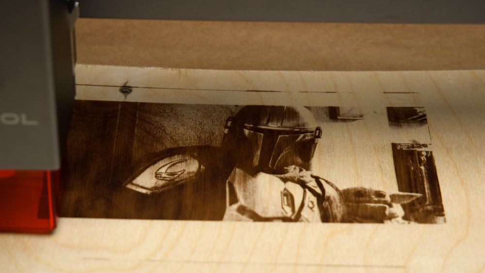 xTool D1 Laser Engraver Image Engrave
