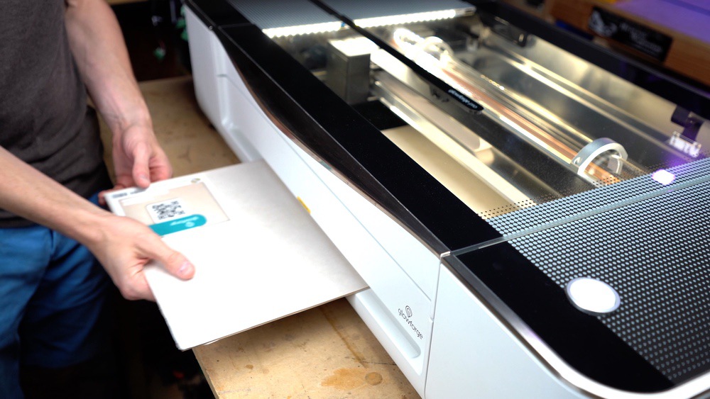 Glowforge Passthrough Slot