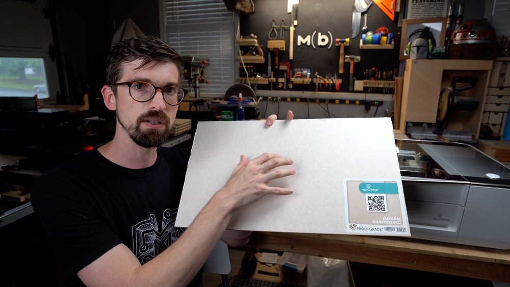Glowforge proofgrade materials
