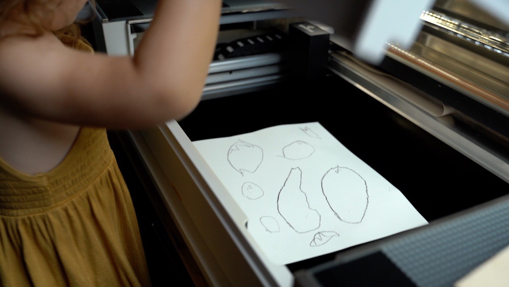 Glowforge pen scan