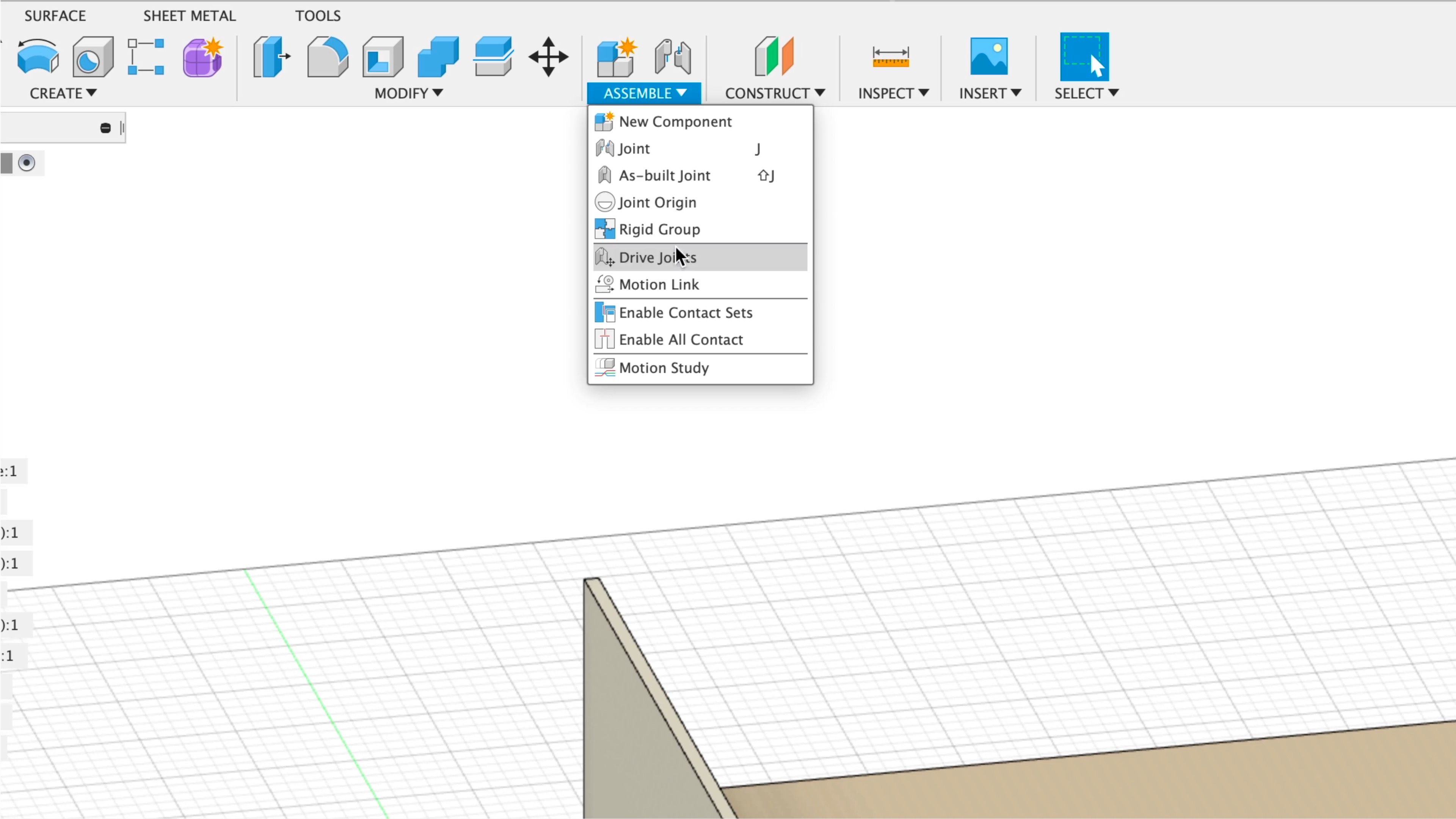 Fusion 360 Joints