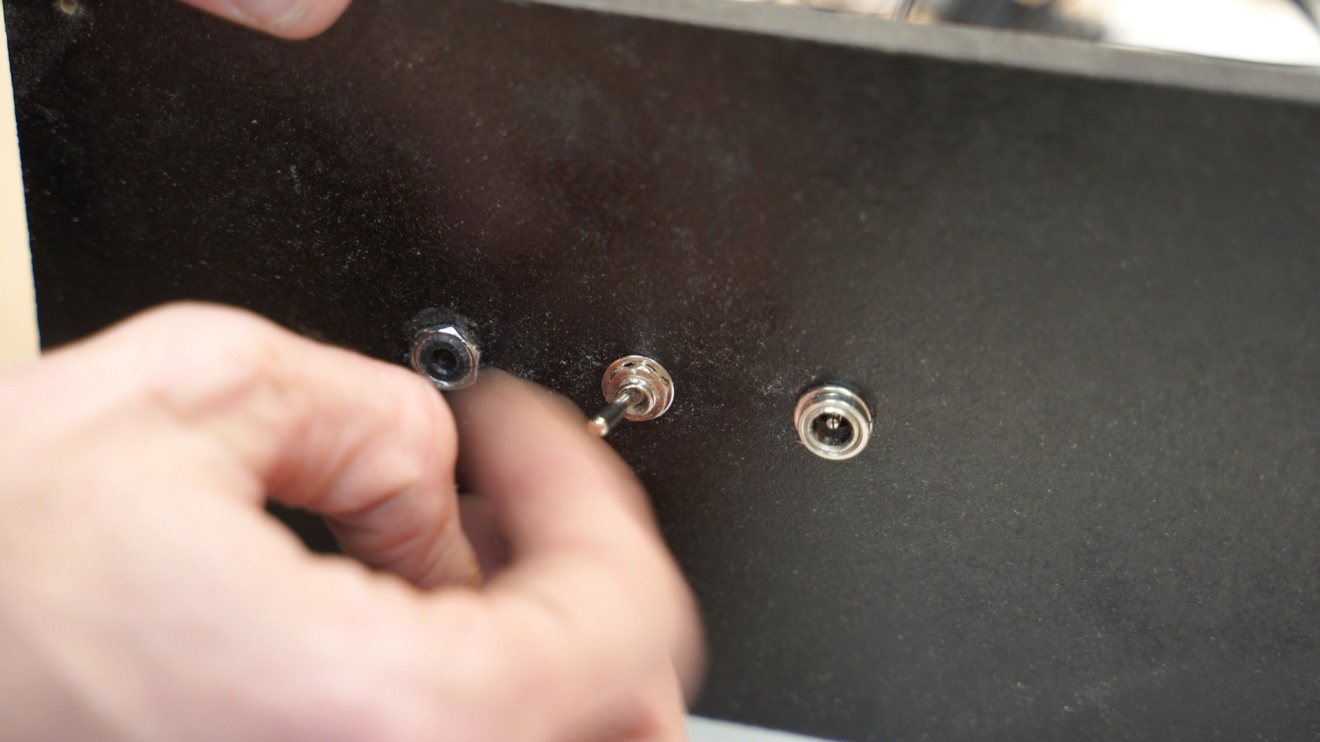 Assemble electronics on Bluetooth Speaker back