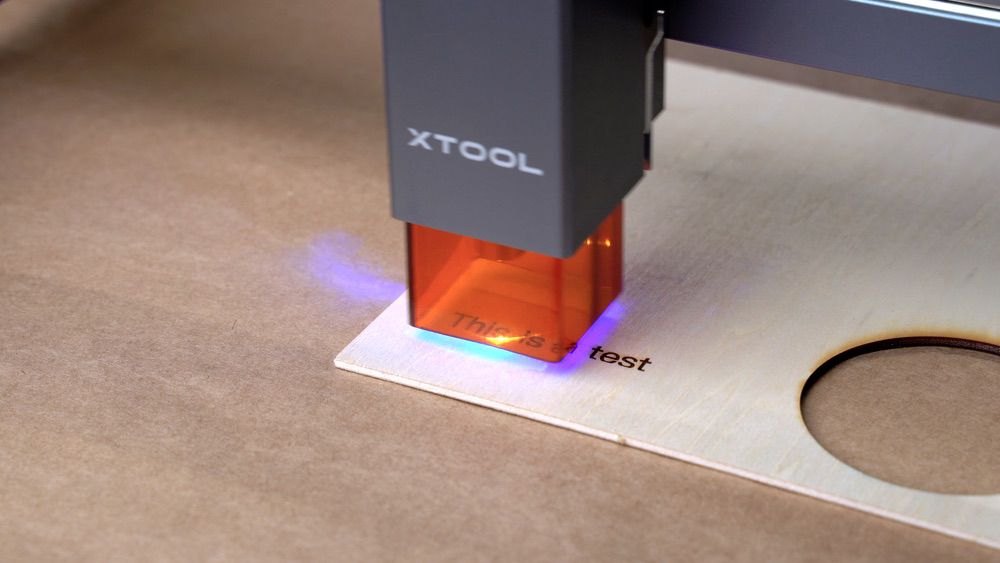xTool D1 Laser Engraver Testing